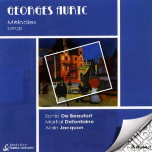 Georges Auric - Melodies, Songs cd musicale di Georges Auric