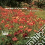 Emmanuel Maurice - Sonatine (les 6 Sonatines) cd