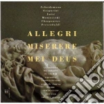 Allegri Miserere mei Deus: Allegri, Monteverdi, Frescobaldi, Lotti, Scheidemann, Gasparini.. cd