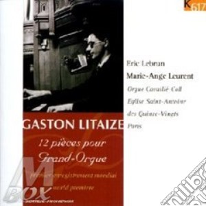 Pieces Pour Orgue (n.1 > N.12) cd musicale di Gaston Litaize