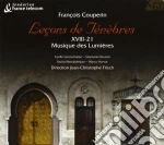 Francois Couperin - Lecon De Tenebres XVII-21: Musique Des Lumieres cd