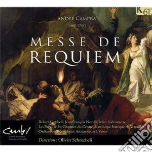 Andre' Campra - Requiem, In Convertendo cd musicale di AndrÉ Campra