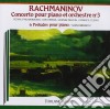 Sergej Rachmaninov - Concertos Pour Piano Et Orchestre N.3 cd