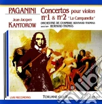 Nicolo' Paganini - Concertos Pour Violon No.1 & 2 cd