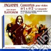 Nicolo' Paganini - Concertos Pour Violon No.1 & 2 cd
