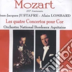 Wolfgang Amadeus Mozart - 4 Concertos Pour Cor Et Orchestre cd