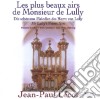 Jean-Baptiste Lully - Les Plus Beaux Airs De Monsieur cd