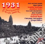 1931 Les Chansons De Cette Annee La' / Various cd