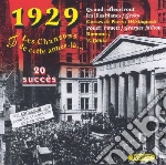 1929 Les Chansons De Cette Annee La' cd