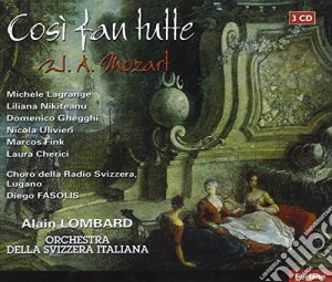 Wolfgang Amadeus Mozart - Cosi' Fan Tutte (3 Cd) cd musicale di Mozart, Wolfgang Amadeus