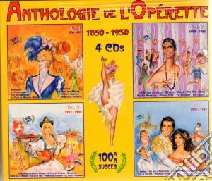 Anthologie De L'Operette / Various (4 Cd) cd musicale