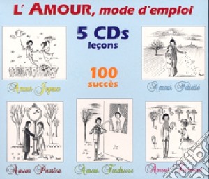 Amour Mode D'Emploi (L') (Coffret) (5 Cd) cd musicale di Compilation