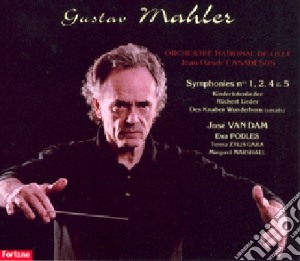 Gustav Mahler - Symphony No.1, 2, 4 And 5 - Lieder (6 Cd) cd musicale di Mahler, Gustav