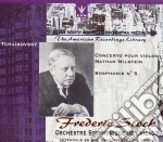 Tchaikovsky - Violin Concerto X Vl Op.35, Sinfonia N.5 Op.64 - Frederic Stock / Nathan Milstein cd