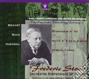 Composizioni D Mozart: Sinfoni An.40 K 550, Bach: Suite N.2, Handel: Largo Dal 