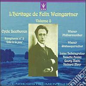 Weingartner Felix Vol.8 - Weingartner Felix Dir /kelletsgruber, Anday, Maikl, Mayr, Wiener Staatsopernchor, Wiener Philharmoniker cd musicale