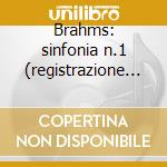 Brahms: sinfonia n.1 (registrazione del cd musicale di Wilhelm Furtwangler