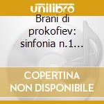 Brani di prokofiev: sinfonia n.1 'classi cd