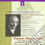 Mitropoulos Dimitri Vol.8 - Mitropoulos Dimitri Dir cd