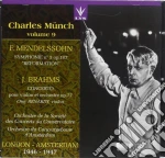 Munch Charles Vol.9 /ossy Renardy Vl, Orch. De La Societe' Des Concert, Orch. Del Concertgebouw cd