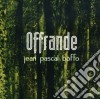 Jean-Pascal Boffo - Offrande cd