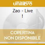 Zao - Live ! cd