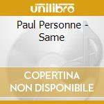 Paul Personne - Same cd