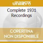 Complete 1931 Recordings cd musicale di SKIP JAMES