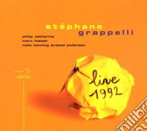 Stephane Grappelli - Live 1992 cd musicale di Stephane Grappelli