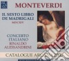 Monteverdi - Il Sesto Libro De Madrigali cd