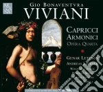 Gio Bonaventura Viviani - Capricci Armonici. Opera Quart cd