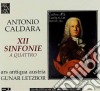 Antonio Caldara - Dodici Sinfonie A Quattro cd