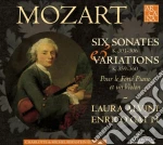 Wolfgang Amadeus Mozart - Sonate Per Violino .k.301 / 6 cd