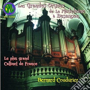 Bernard Coudurier - Les Grandes Orgues De La Madeleine A Besancon (2 Cd) cd musicale di Coudurier, Paul