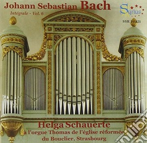 Johann Sebastian Bach - Integrale Orgue Vol. 6 cd musicale di Schauerte, Helga