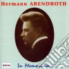 In Memoriam Hermann Abendroth cd