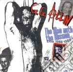 G.G. Allin - The Man With The Mission Live cd