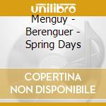 Menguy - Berenguer - Spring Days cd