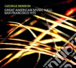 George Benson - Great American Music Hall San Francisco 1975 cd