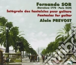 Fernando Sor - Integrale Des Fantaisies Pour Guitare (2 Cd) cd
