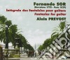 Fernando Sor - Integrale Des Fantaisies Pour Guitare (2 Cd) cd