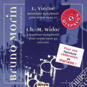 Bruno Morin - Vierne, Widor cd musicale di Bruno Morin