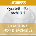 Quartetto Per Archi N.4 cd musicale di GREIF OLIVIER