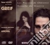Olivier Greif / Emmanuelle Bertrand - Pascal Amoyel Plays Grief (Cd+Dvd) cd