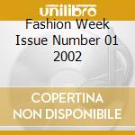 Fashion Week Issue Number 01 2002 cd