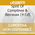 Spirit Of Comptines & Berceuse (4 Cd) cd