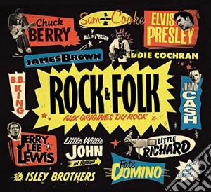 Rock & Folk: Aux Origines Du Rock / Various (10 Cd) cd musicale di V/A