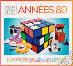 Mega Annees 80 / Various (4 Cd) cd musicale di Mega