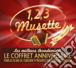 1,2,3 Musette / Various (4 Cd) cd