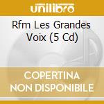 Rfm Les Grandes Voix (5 Cd) cd